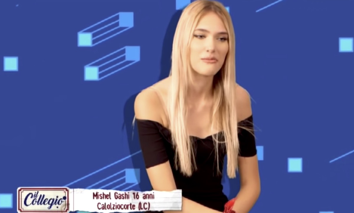 Chi è Mishel Gashi Il collegio 5 età dove vive e instagram