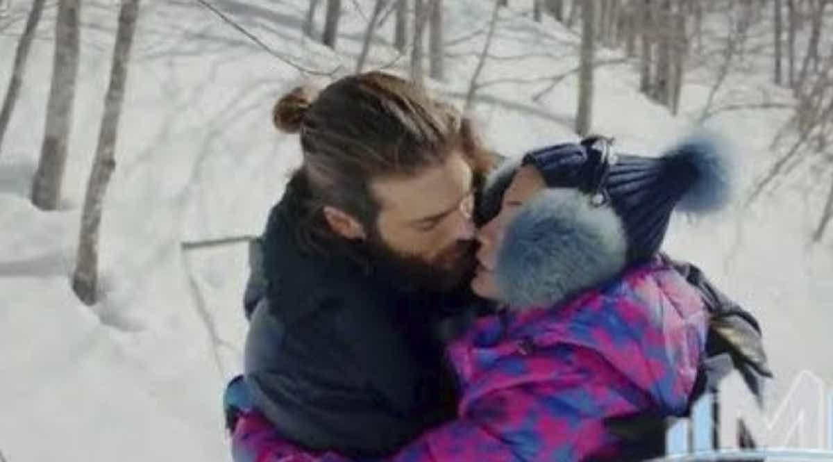 Can e Sanem la dichiarazione d'amore finale sulla neve