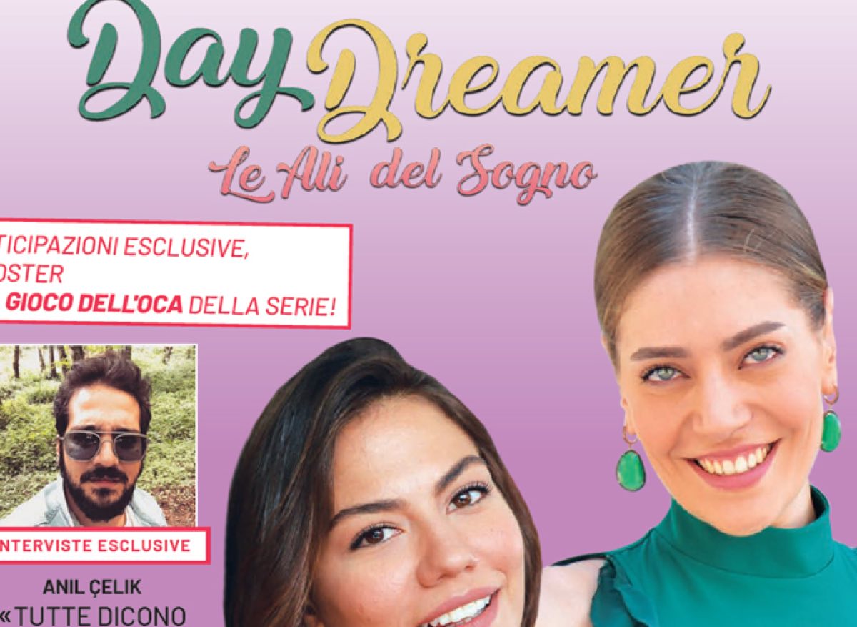 Daydreamer magazine nuovo numero e i poster di Can Yaman e Ozge