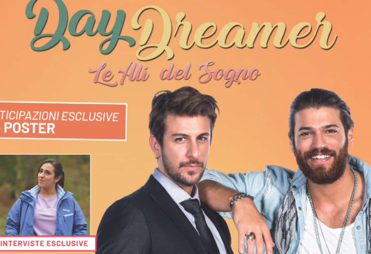 Daydreamer magazine Can Yaman in edicola con la collezione di Dvd