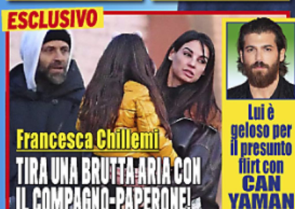 Francesca Chillemi musi lunghi e crisi col fidanzato la colpa è di Can Yaman