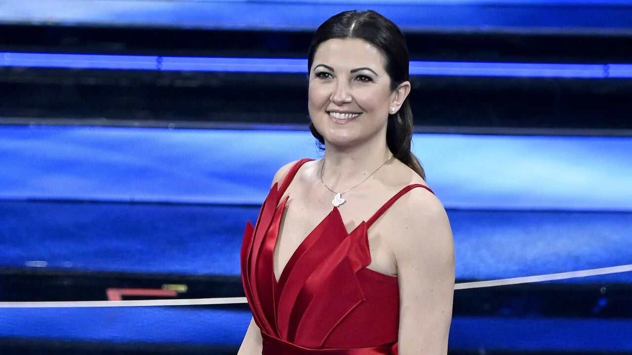 Abito stilista Giovanna Civitillo Sanremo chi la veste