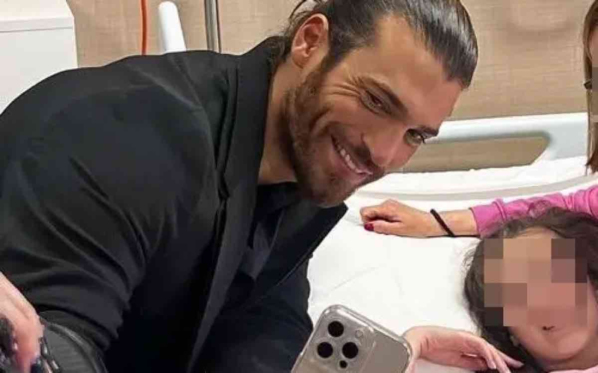 Can Yaman e l'incredibile gesto vero i bambini malati