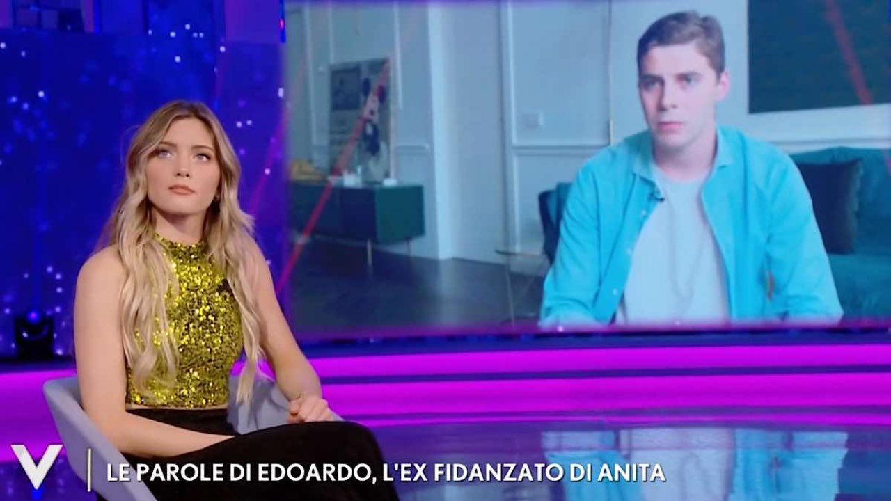 Anita del Gf il confronto a Verissimo con l'ex Edoardo: nessuno se lo aspettava