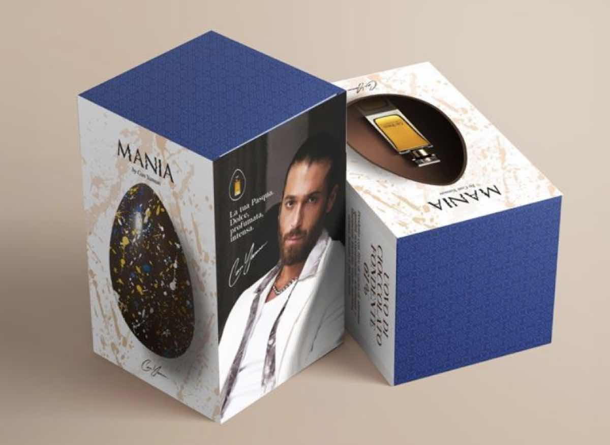 Quanto costa l'uovo di Pasqua di Can Yaman con il profumo Mania