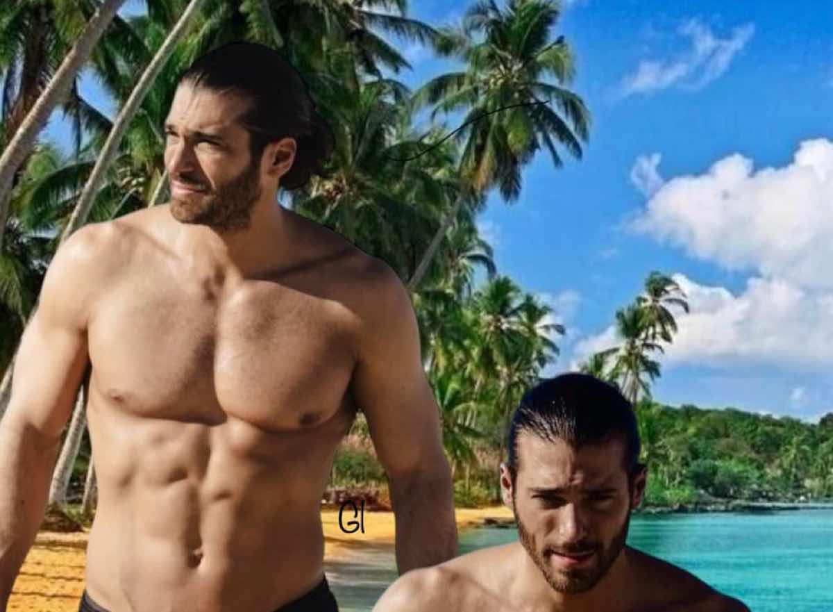 Come Poseidone il Ferragosto di Can Yaman è all'insegna dell'amore