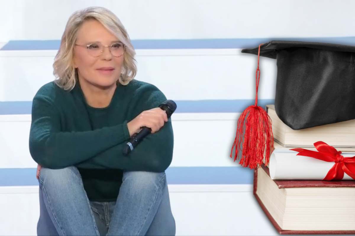 maria de filippi laurea